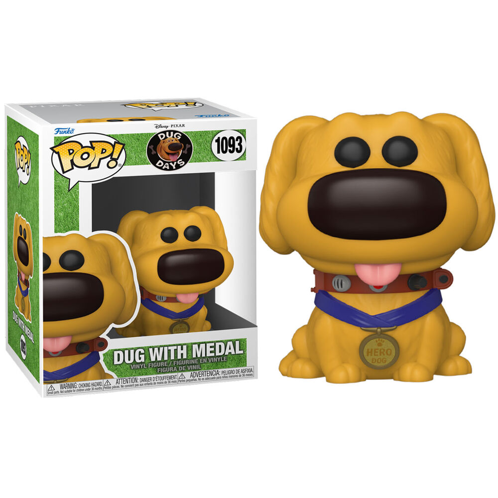 Figurine Funko POP! Disney Dug Days Hero Dug, vue 2