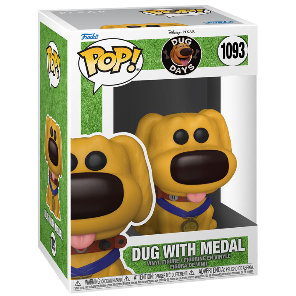 Figurine Funko POP! Disney Dug Days Hero Dug, vue 3