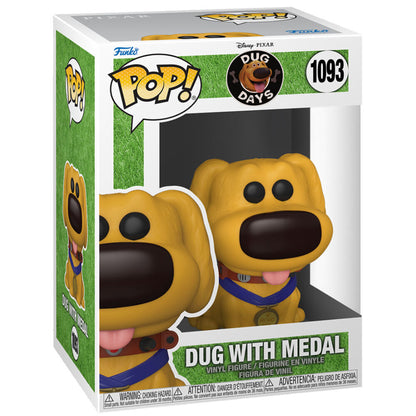 Figurine Funko POP! Disney Dug Days Hero Dug, vue 3
