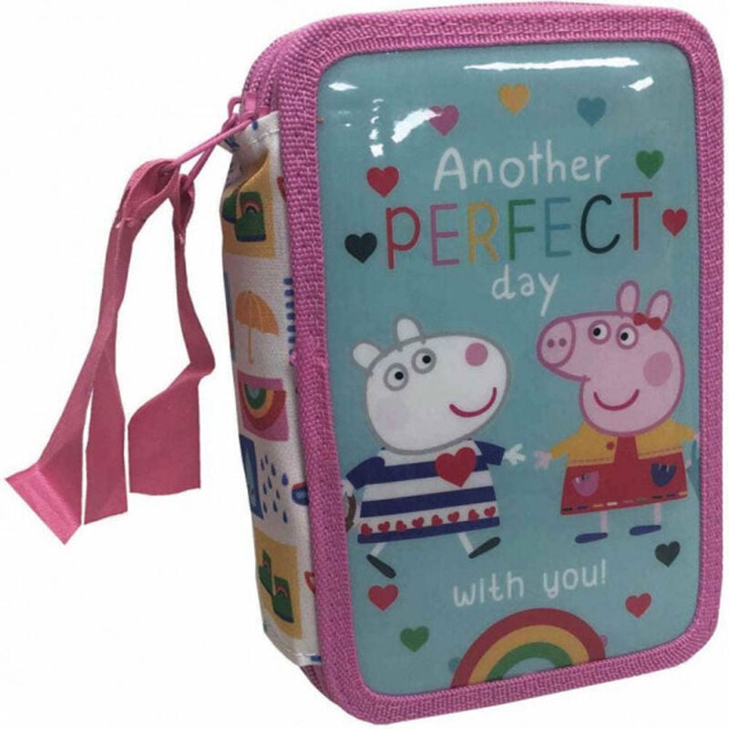 Trousse garnie triple Pepa Pig