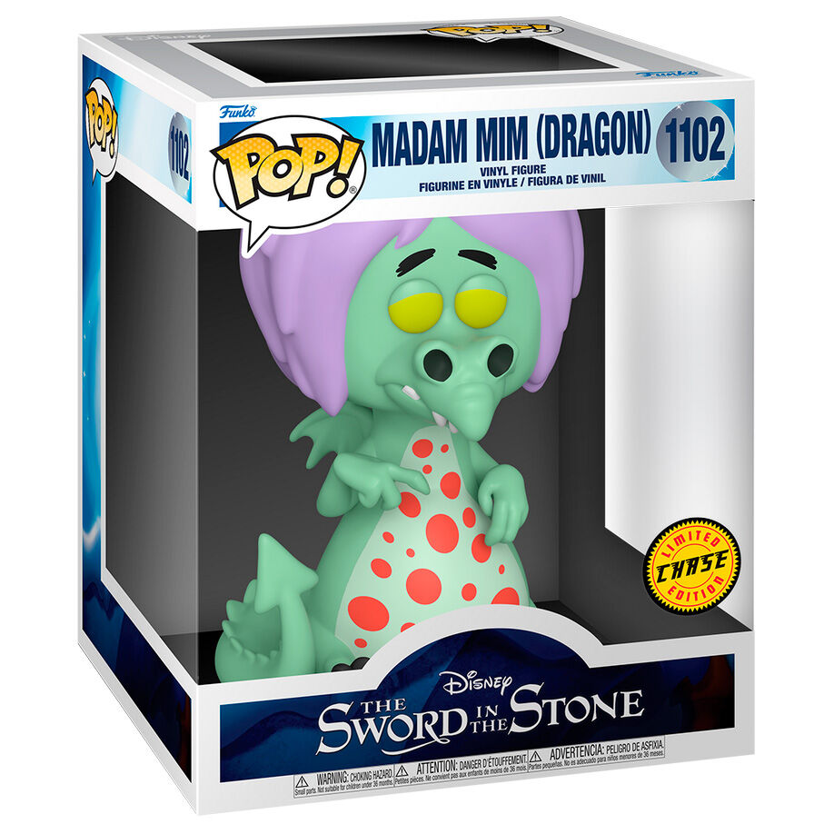 Figurine Funko POP! Disney Merlin El Encantador Mim as Dragon Chase 15cm, vue 2