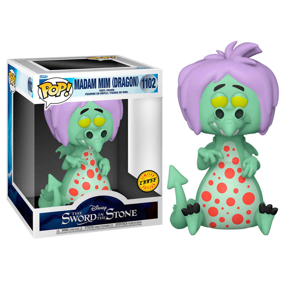 Figurine Funko POP! Disney Merlin El Encantador Mim as Dragon Chase 15cm