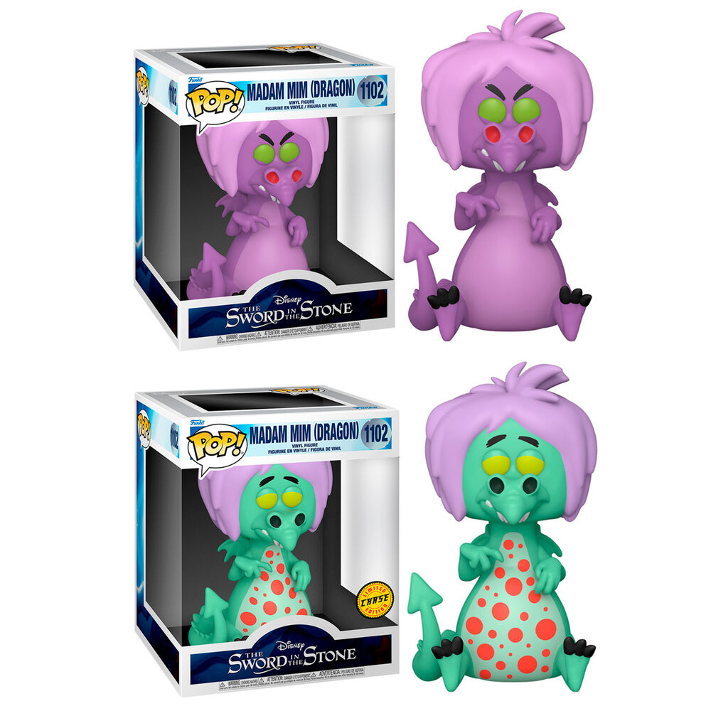 Figurine Funko POP! Disney Merlin El Encantador Mim as Dragon 15cm 10+2 Chase