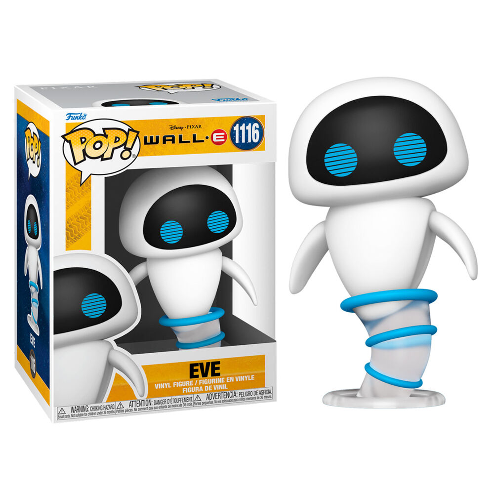 Figurine Funko POP! Disney Wall E Eve Flying