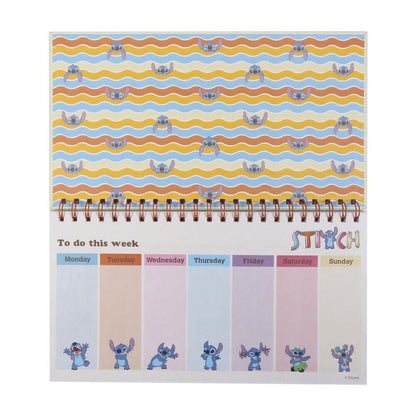 Set de papeterie Disney Stitch week planner, vue 2