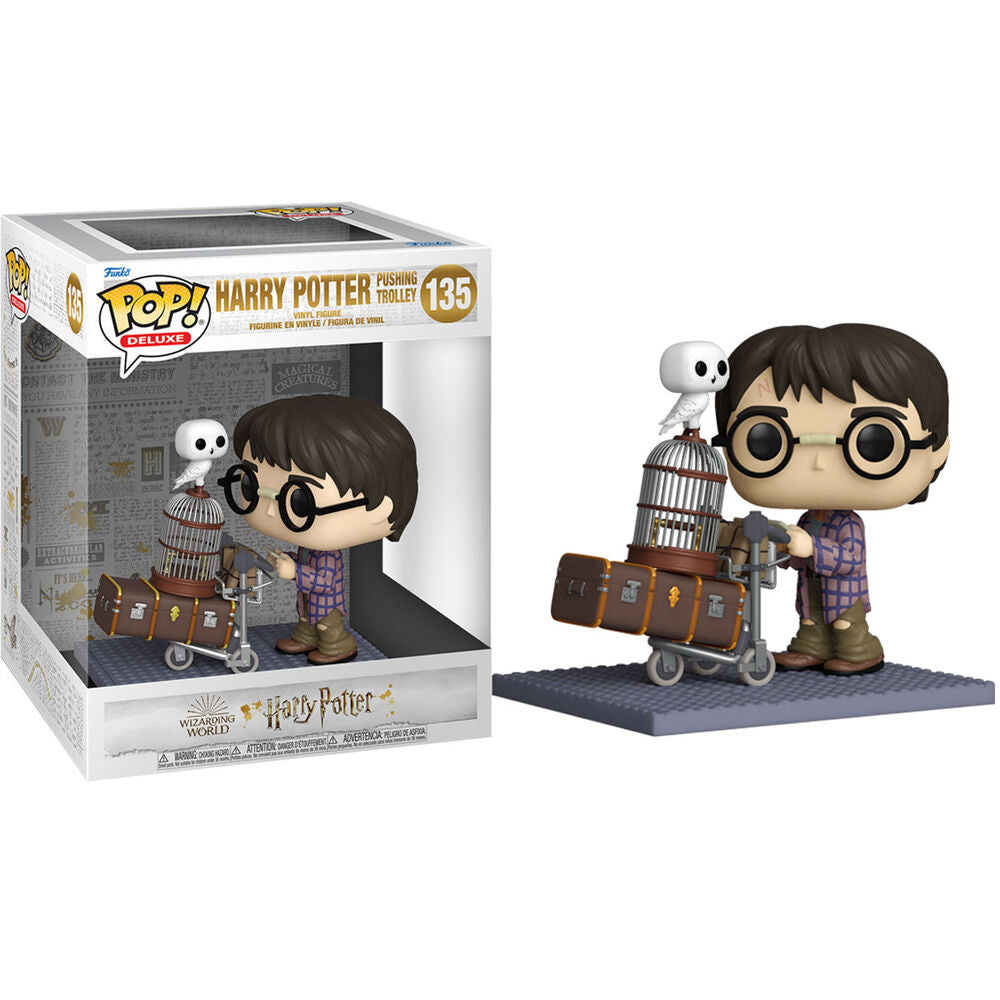 Figurine Funko POP! Harry Potter Anniversary Harry Pushing Trolley