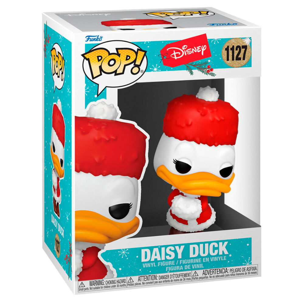 Figurine Funko POP! Disney Holiday Daisy Duck, vue 3