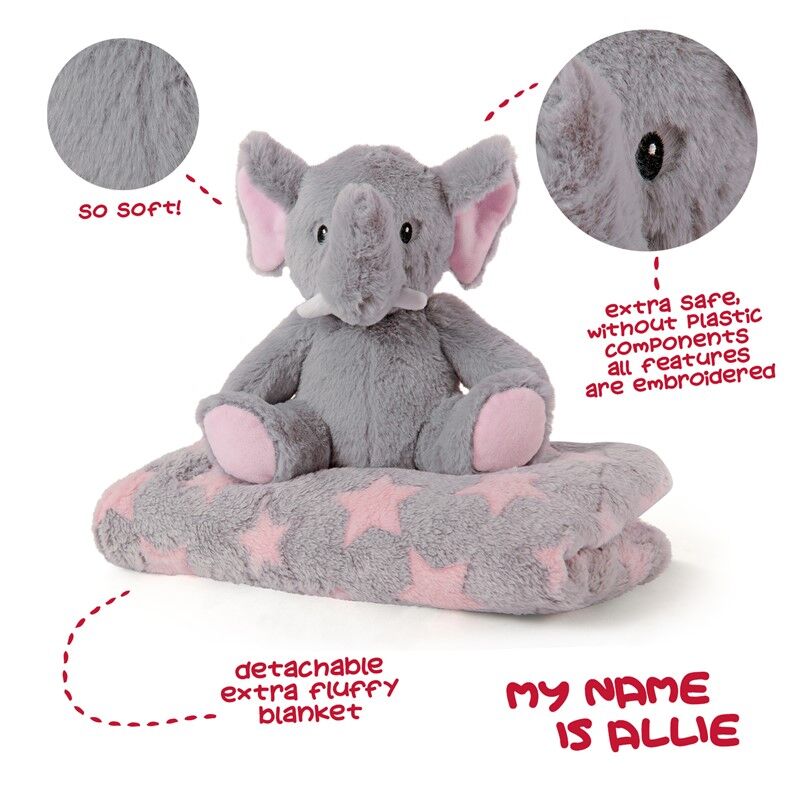Peluche Éléphant Allie 22 cm, vue 3