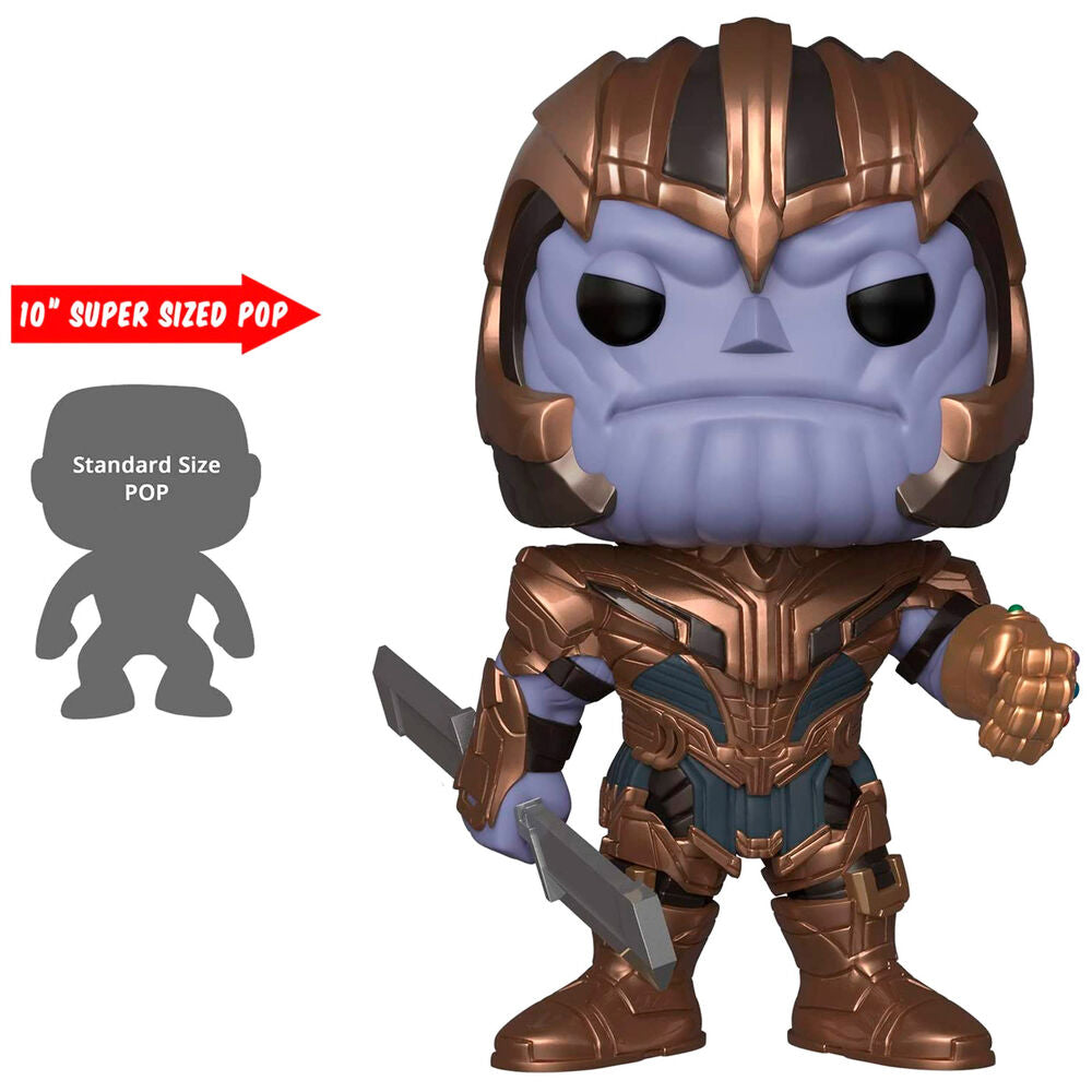 Figurine Funko POP! Marvel Avengers Endgame Thanos Exclusive 25cm, vue 3
