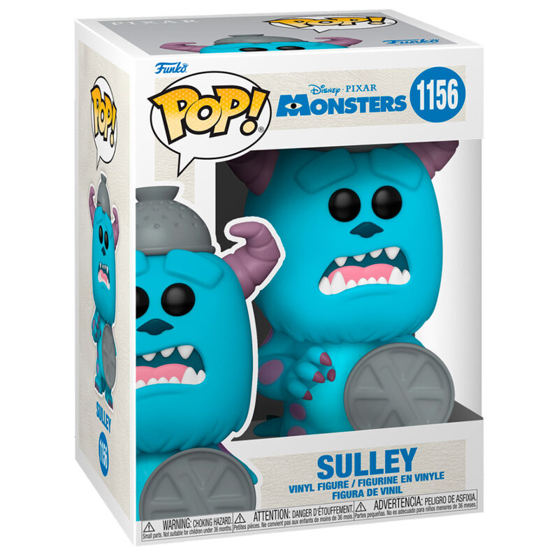 Figurine Funko POP! Monsters Inc 20th Sulley with Lid, vue 2