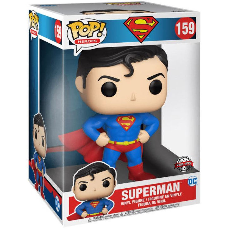 Figurine Funko POP! DC Comics Superman Exclusive 25cm, vue 2
