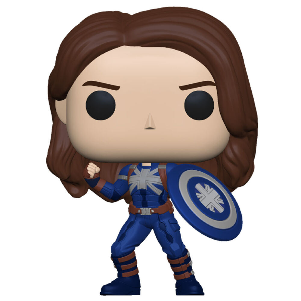 Figurine Funko POP! Marvel What If Captain Carter Stealth