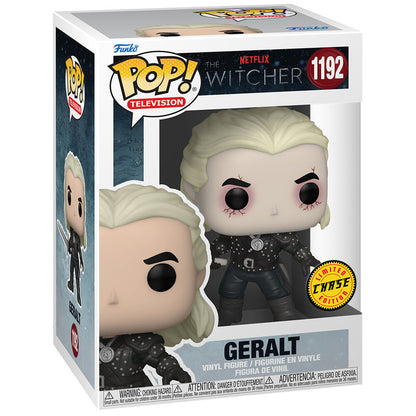 Figurine Funko POP! The Witcher Geralt Chase, vue 3