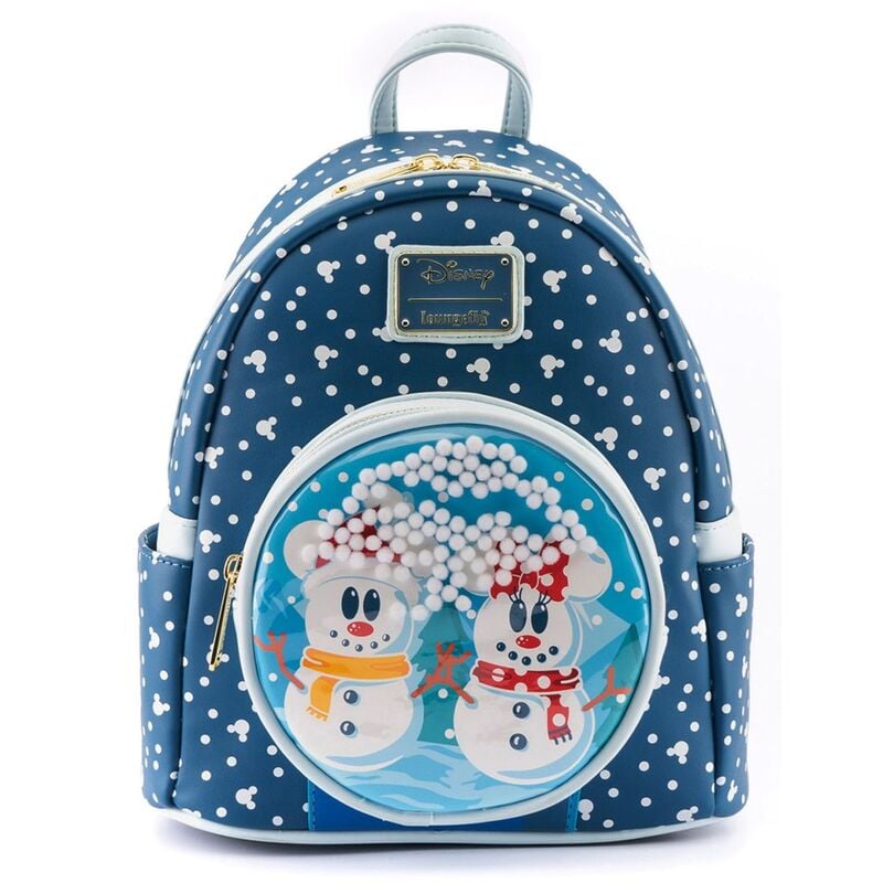 Sac à dos Loungefly Disney Snowman Mickey Minnie 26 cm