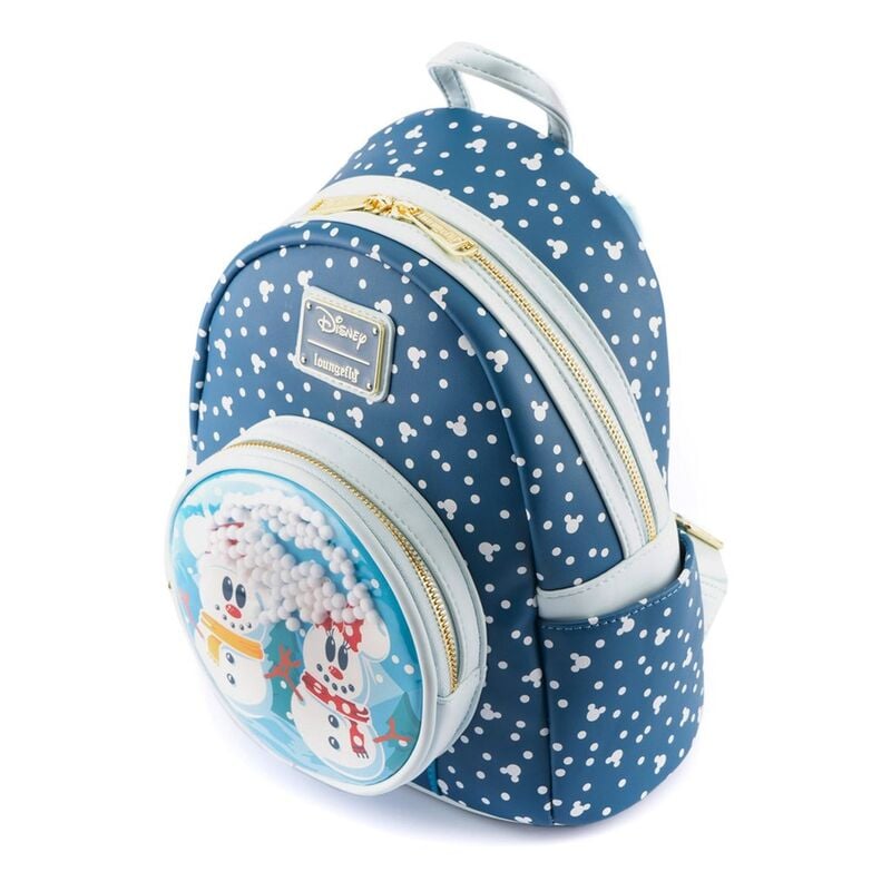 Sac à dos Loungefly Disney Snowman Mickey Minnie 26 cm, vue 3