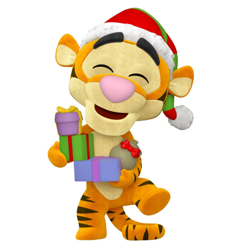 Figurine Funko POP! Disney Holiday Tigger Flocked Exclusive, vue 3