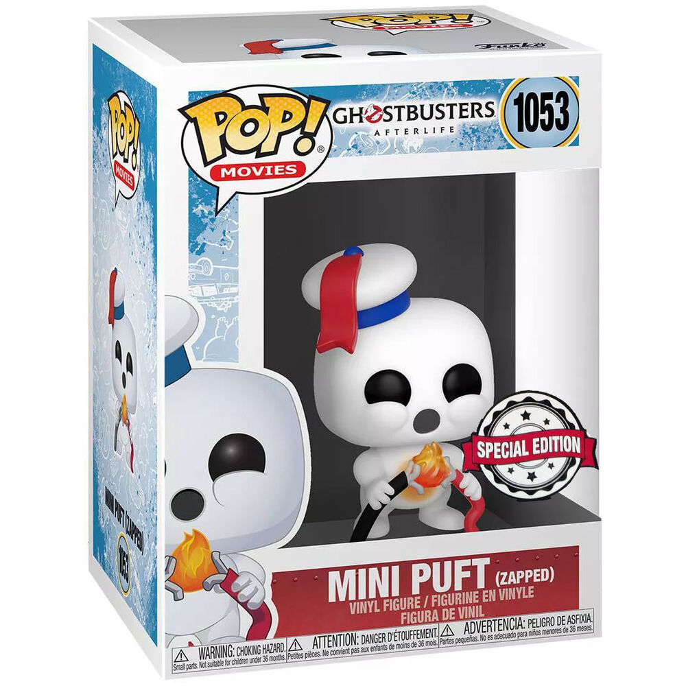 Figurine Funko POP! Ghostbusters Afterlife Mini Puft Zapped exclusive, vue 2
