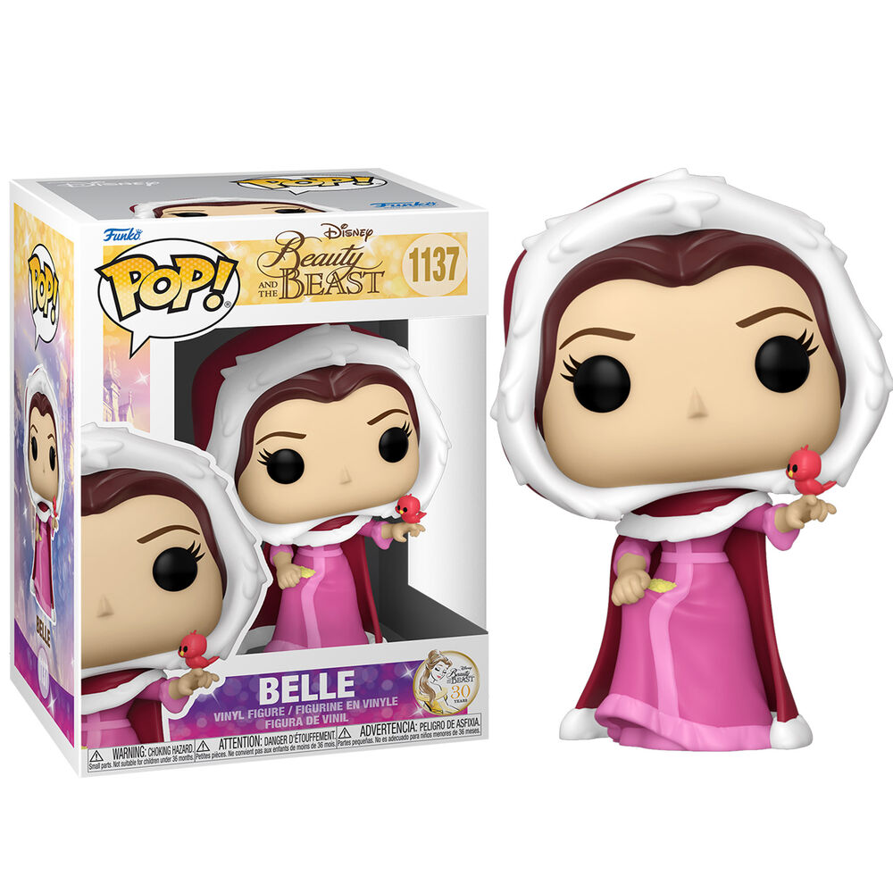 Figurine Funko POP! Disney La Bella y la Bestia Winter Belle