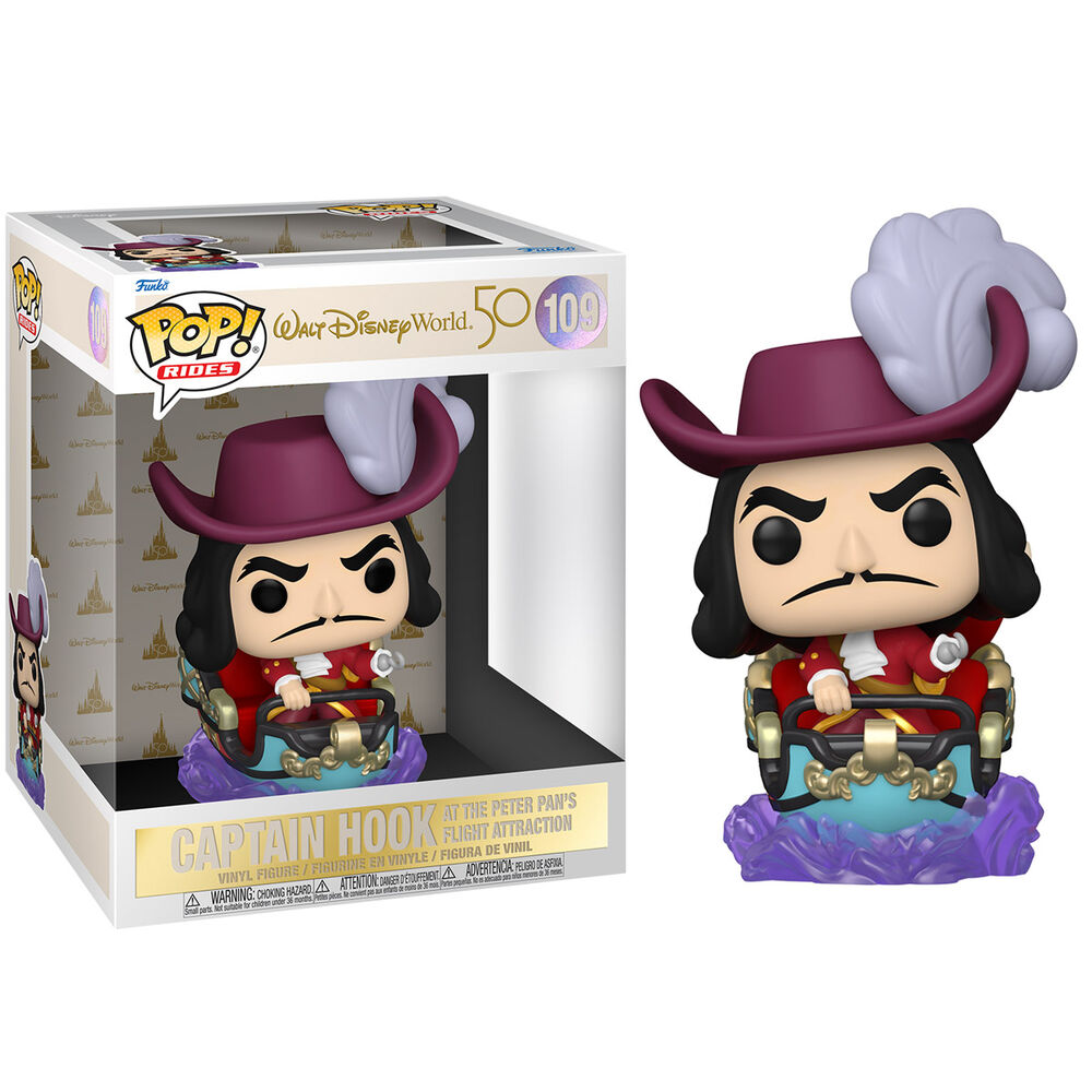 Figurine Funko POP! Disney World 50th Anniversary Capitan Garfio