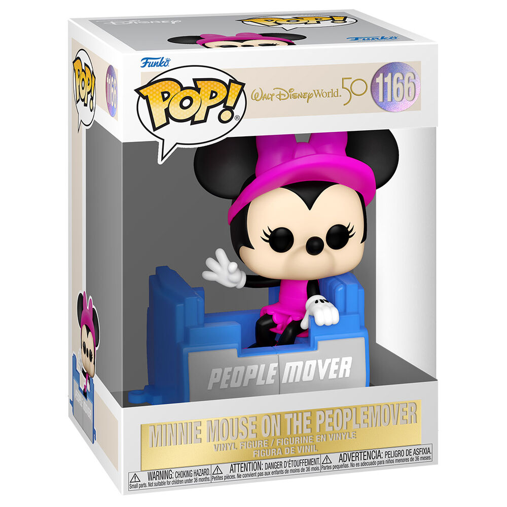 Figurine Funko POP! Disney World 50th Anniversary Minnie People Mover, vue 2