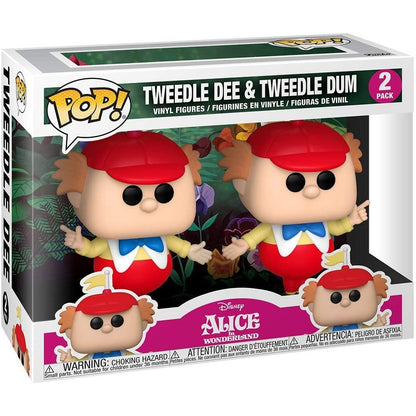 Figurine Funko POP! Blister 2 figuras POP Disney Alicia en el Pais de las Maravillas Tweedle Dee and Dum, vue 2