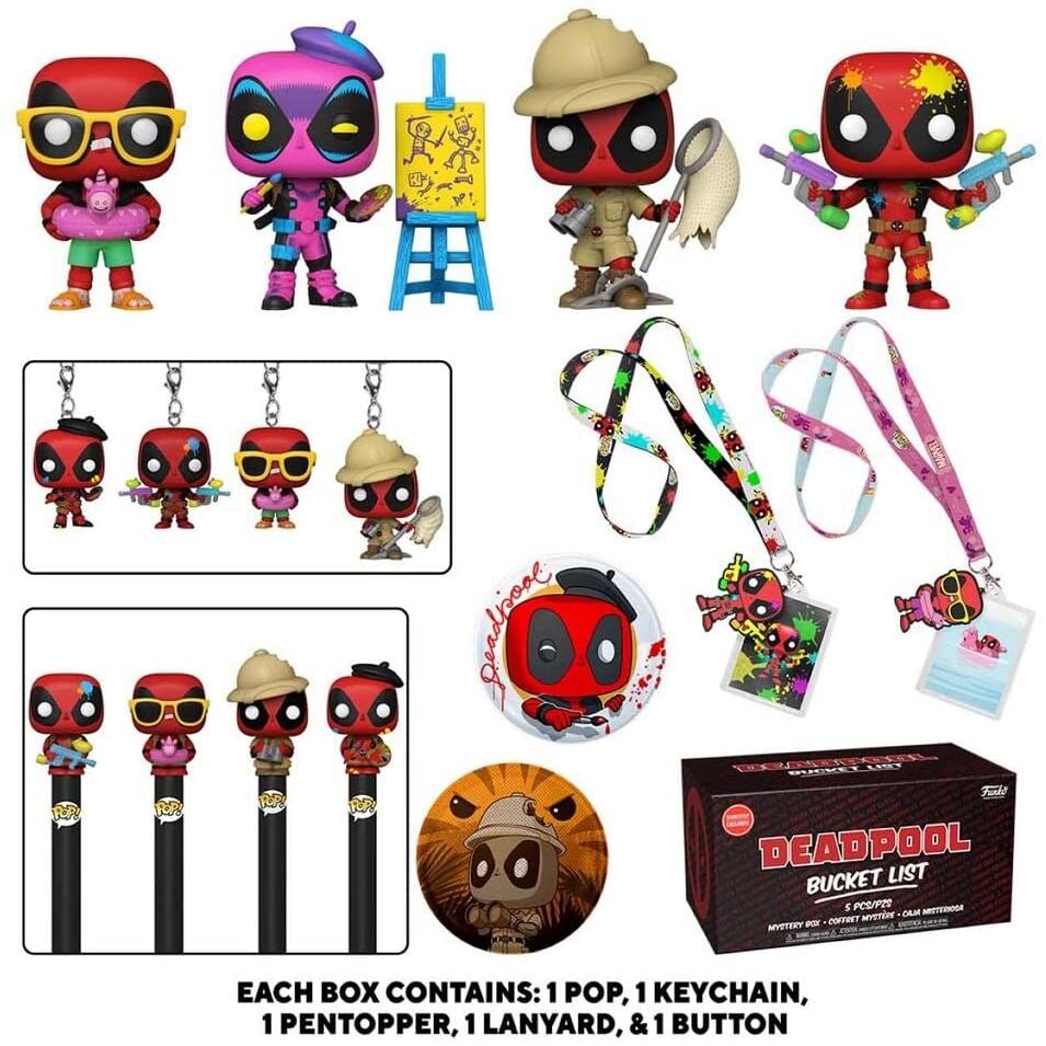 Figurine Funko POP! Kit Mistery Box Marvel Deadpool