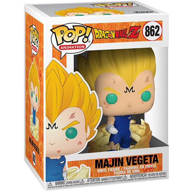 Figurine Funko POP! Dragon Ball Z S8 Majin Vegeta, vue 2