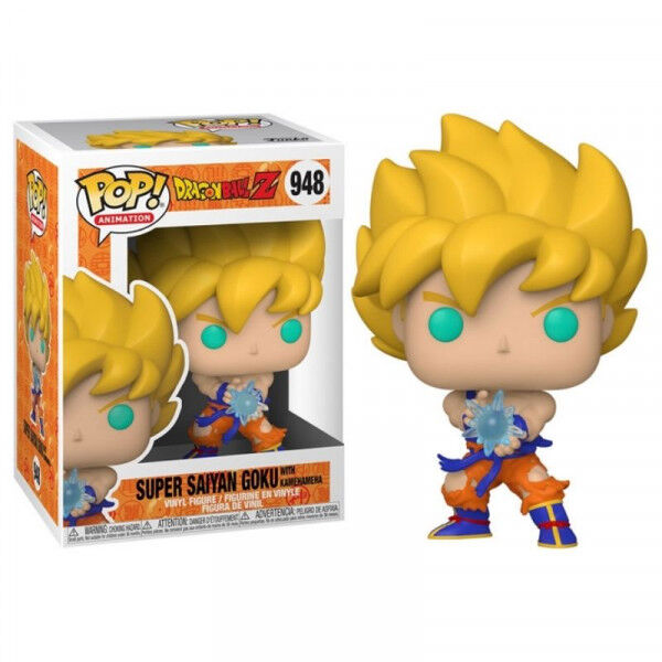 Figurine Funko POP! Dragon Ball Z Super Saiyan Goku Kamehameha Wave, vue 2