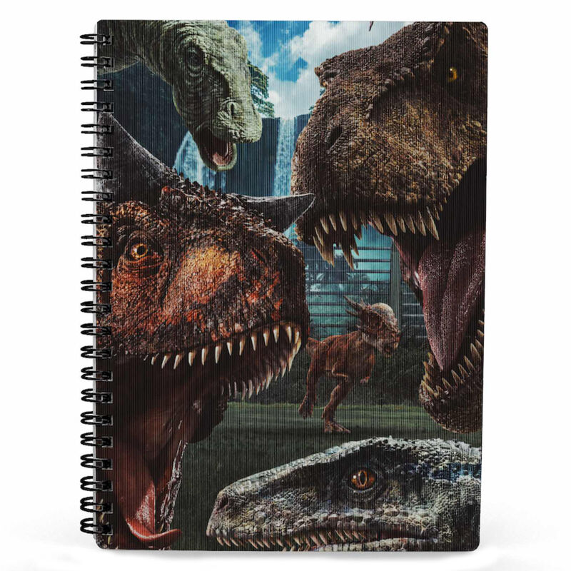 Cahier 3D Jurassic World Selfie