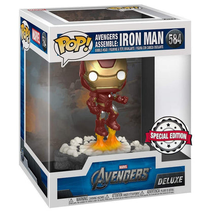 Figurine Funko POP! Marvel Avengers Iron Man Assemble Exclusive, vue 3