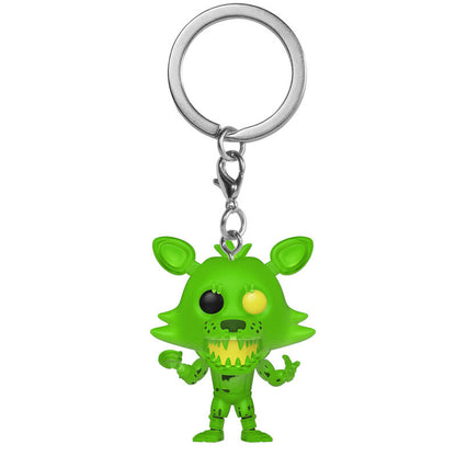 Porte-clés Funko Pocket POP! Five Nights at Freddys Radioactive Foxy