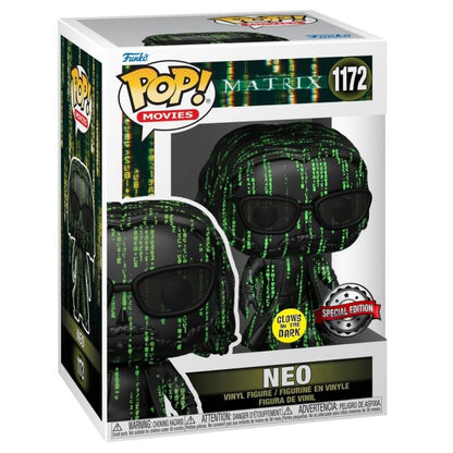 Figurine Funko POP! The Matrix Neo Exclusive, vue 3