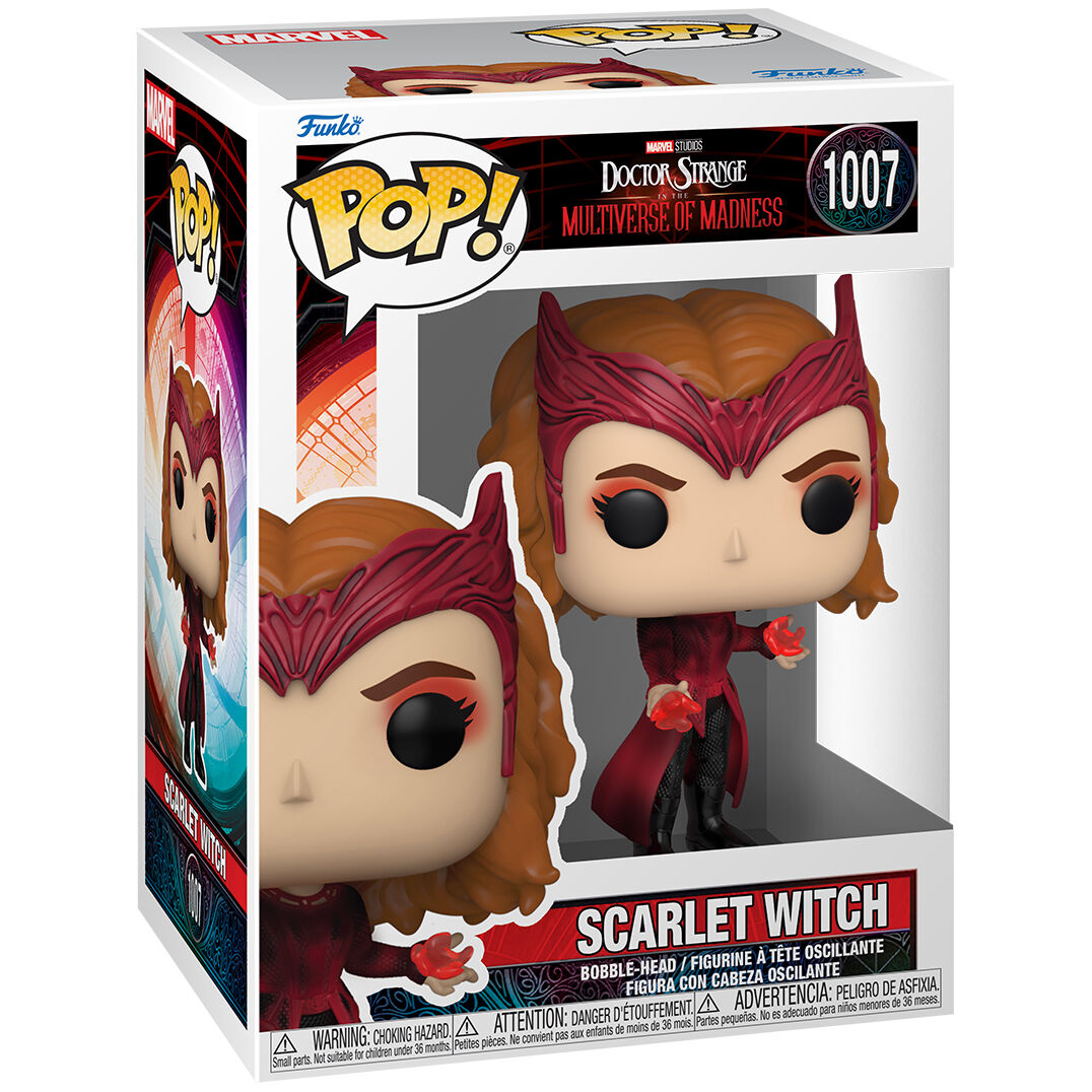 Figurine Funko POP! Doctor Strange Multiverse of Madness Scarlet Witch, vue 3