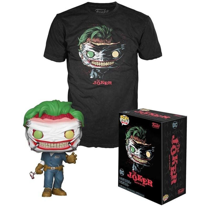 Figurine Funko POP! Set figura POP & Tee DC Comics The Joker Exclusive M