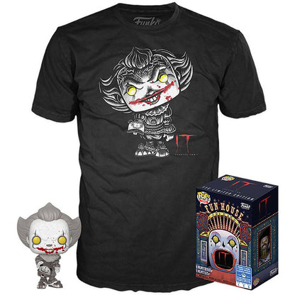 Figurine Funko POP! Set figura POP & Tee IT 2 Pennywise Exclusive M