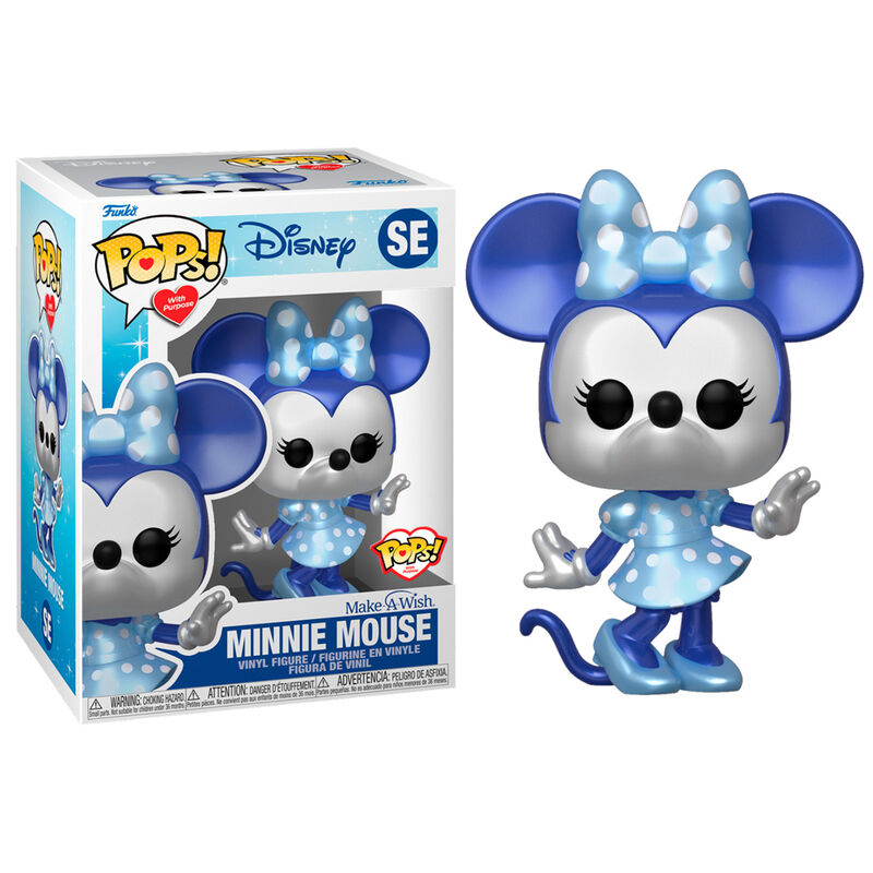 Figurine Funko POP! Disney Make a Wish Minnie Mouse Metallic