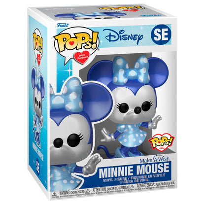 Figurine Funko POP! Disney Make a Wish Minnie Mouse Metallic, vue 2