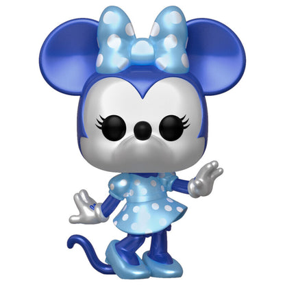 Figurine Funko POP! Disney Make a Wish Minnie Mouse Metallic, vue 3