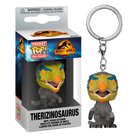 Porte-clés Funko Pocket POP! Jurassic World 3 Therizinosaurus