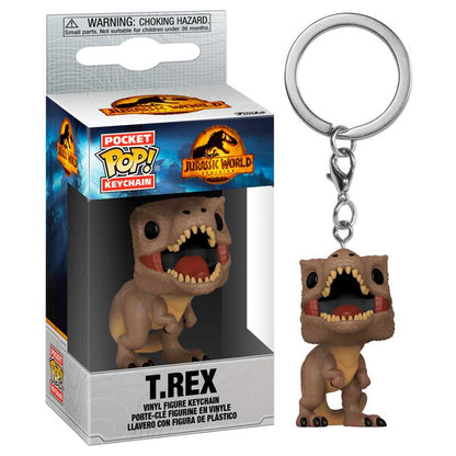 Porte-clés Funko Pocket POP! Jurassic World 3 T Rex