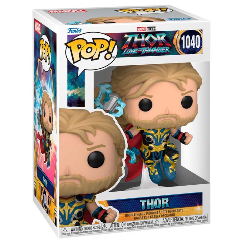 Figurine Funko POP! Marvel Thor Love and Thunder Thor, vue 2