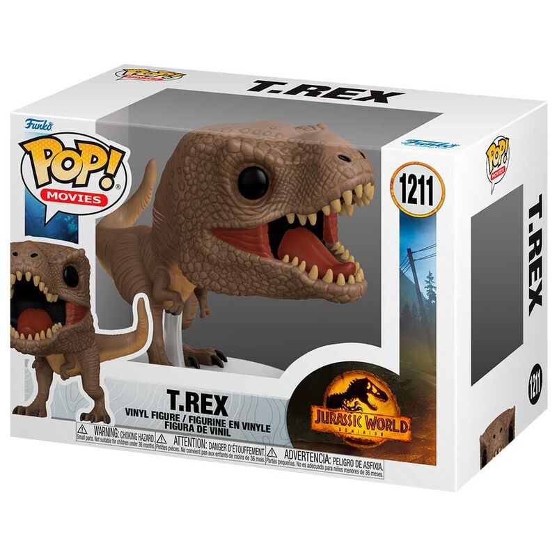 Figurine Funko POP! Jurassic World 3 T Rex, vue 2