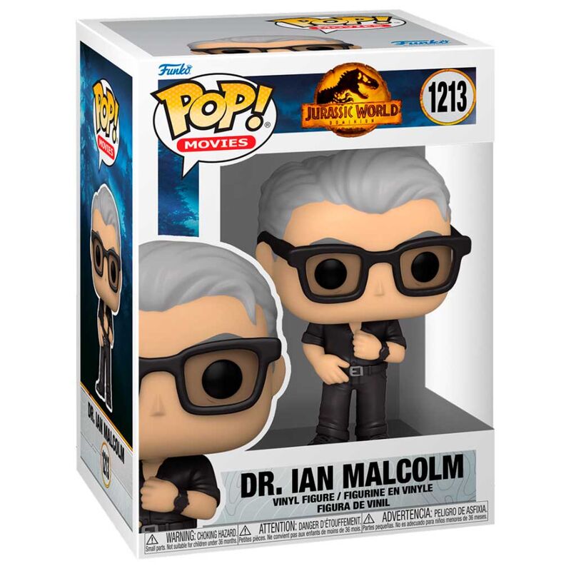 Figurine Funko POP! Jurassic World 3 Dr. Ian Malcolm, vue 2