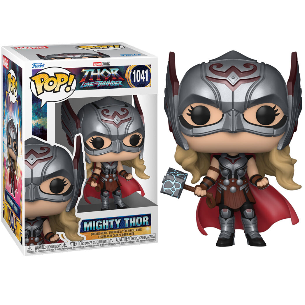 Figurine Funko POP! Marvel Thor Love and Thunder Mighty Thor