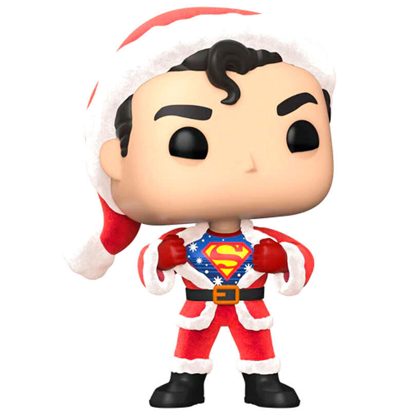 Figurine Funko POP! Set figura POP & Tee DC Comics Superman Exclusive Flocked, vue 3