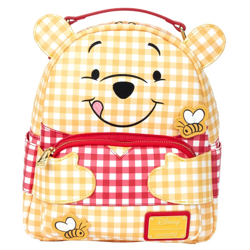 Sac à dos Loungefly Disney Winnie the Pooh Gingham 25 cm