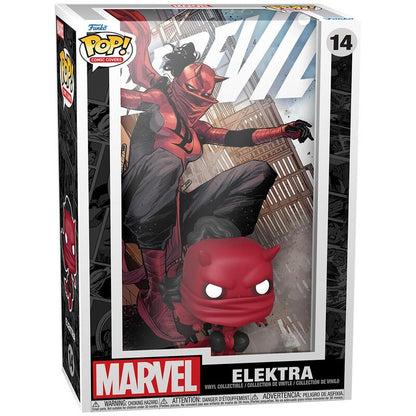 Figurine Funko POP! Comic Cover Marvel Daredevil Elektra, vue 3
