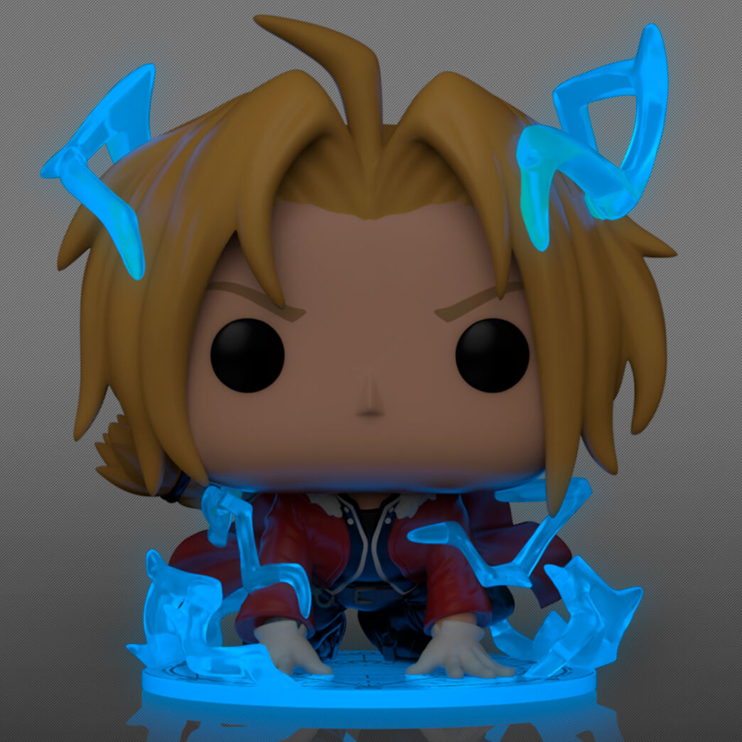 Figurine Funko POP! Full Metal Alchemist Glow in the Dark Chase, vue 2