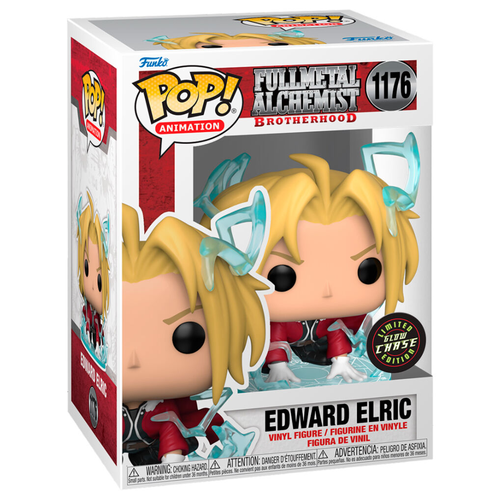 Figurine Funko POP! Full Metal Alchemist Glow in the Dark Chase, vue 3