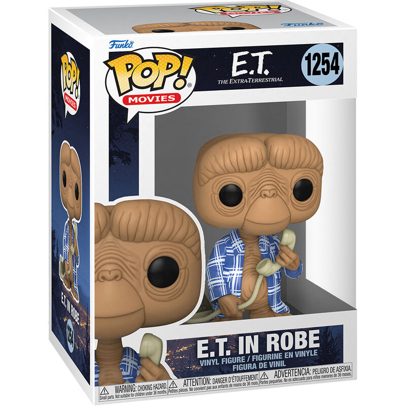 Figurine Funko POP! E.T El Extraterrestre 40th E.T in Robe, vue 3
